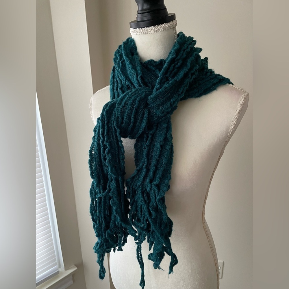 CJ Banks Green Scarf